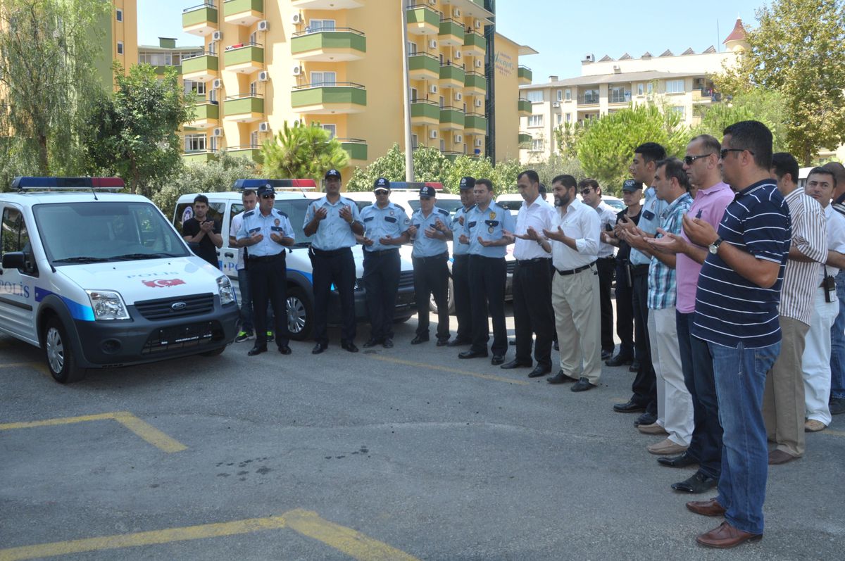 Alanya Polisine 6 Yeni Araç
