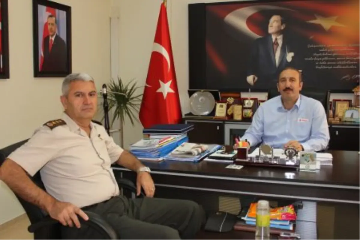 Albay Talu\'dan Gültekin\'e Veda Ziyareti