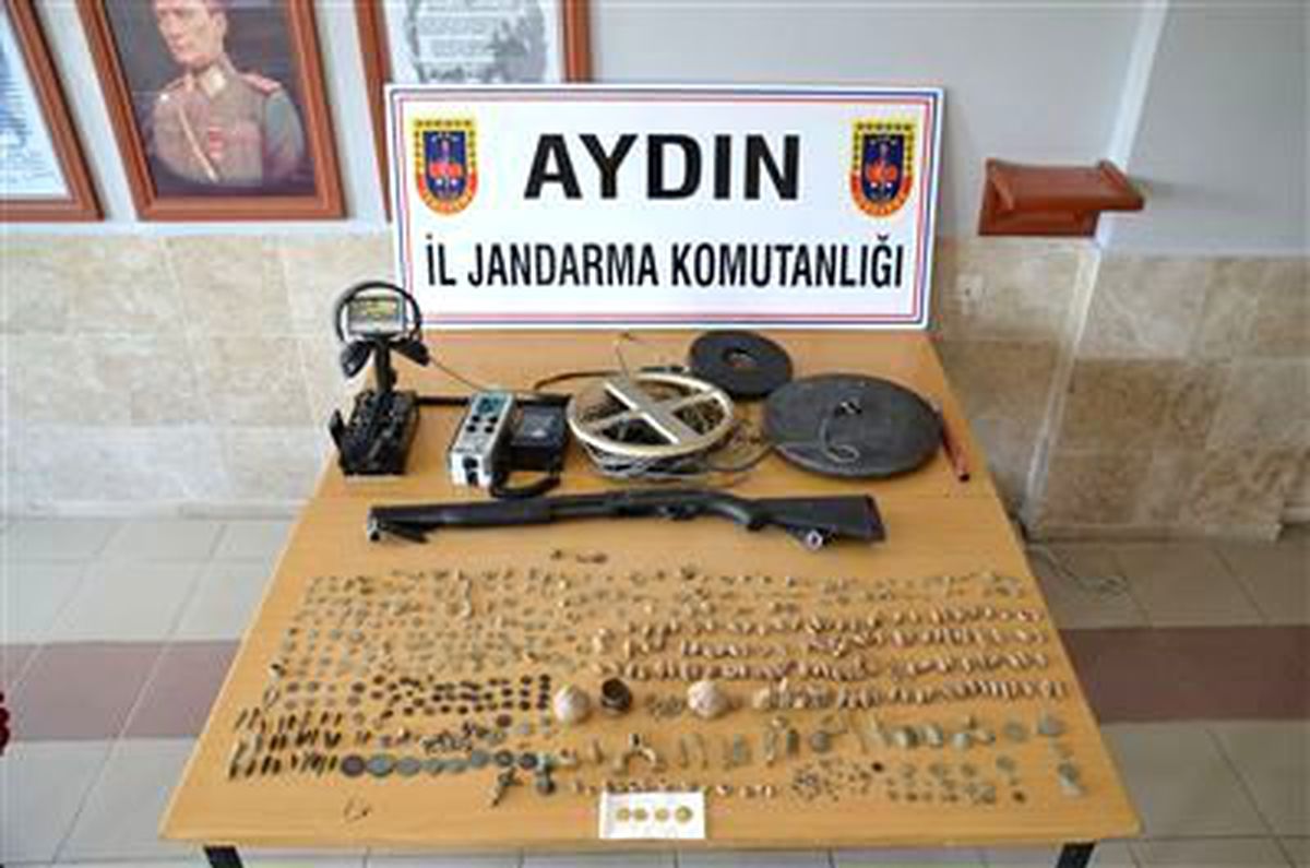 Aydın\'da Tarihi Eser Operasyonu