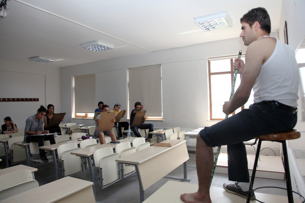 Güzel Sanatlar Eğitimi Özel Yetenek Sınavı Gerçekleştirildi