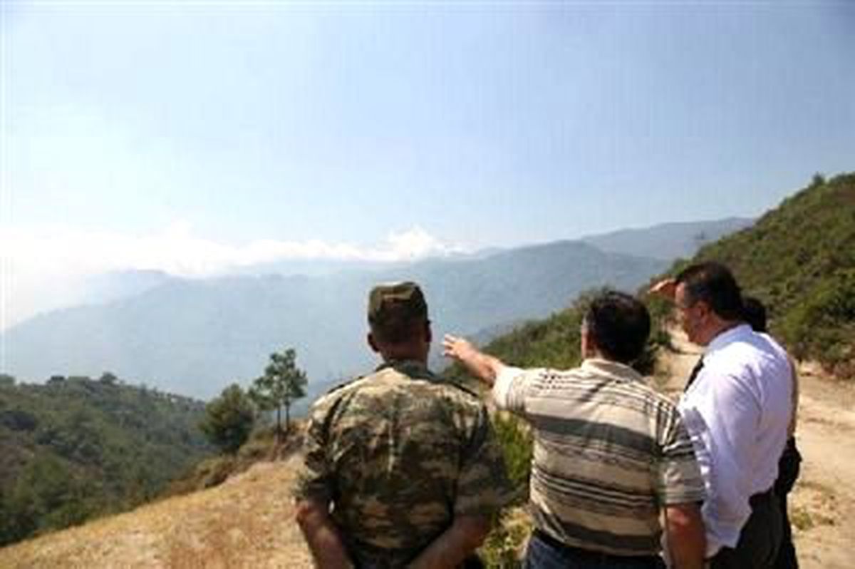 Hatay\'daki Orman Yangını