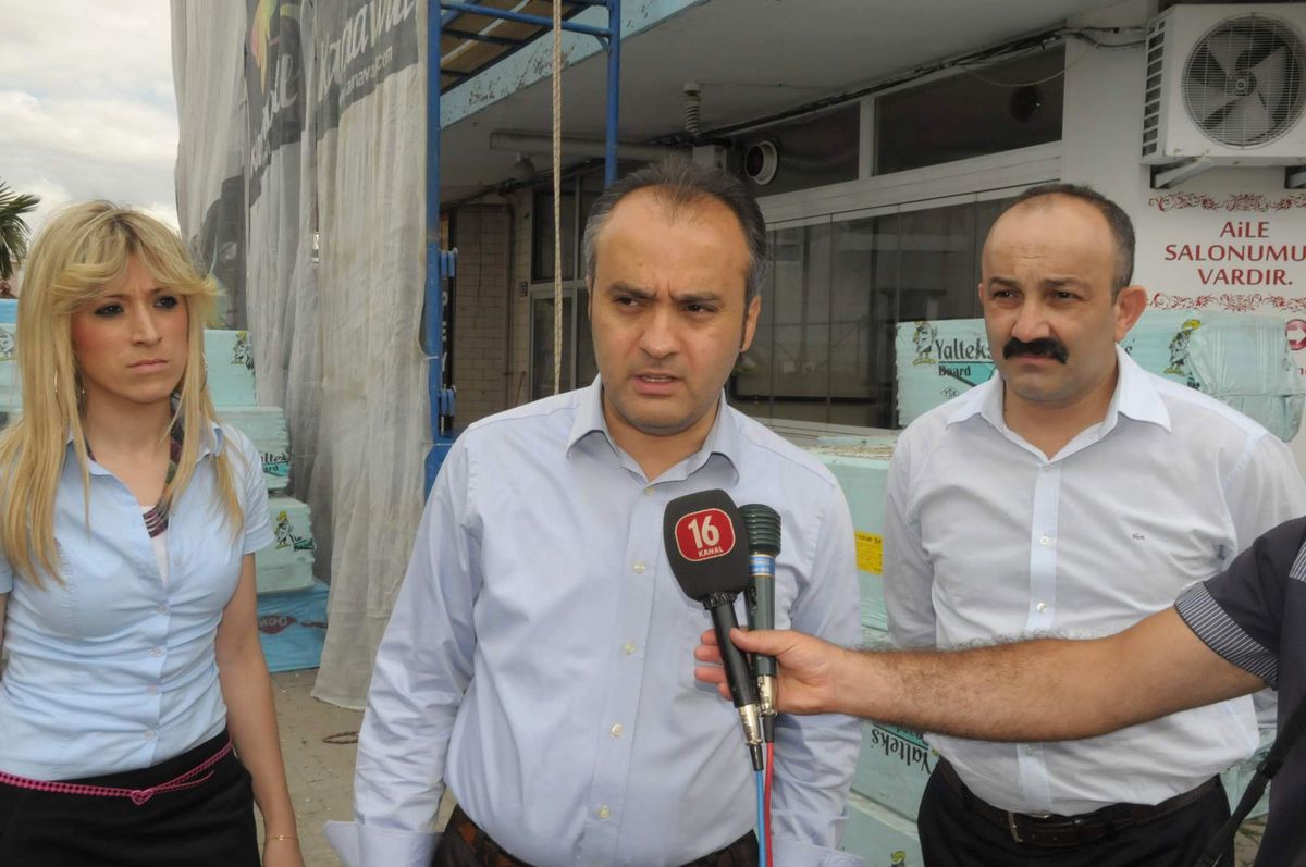 İnegöl\'de Cephe Sağlıklaştırılması Start Aldı