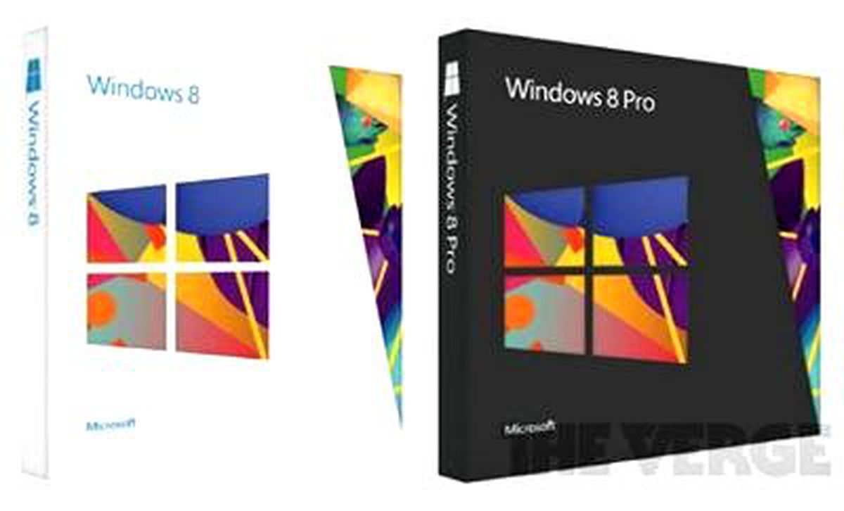 İşte Windows 8 kutuları!
