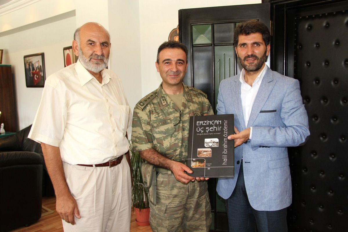 Jandarma Komutanından Artar\'dan Veda Ziyareti