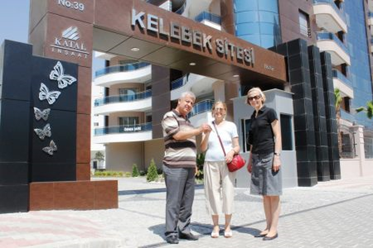 Kelebek Sitesi\'nde Anahtar Teslimi Yapıldı