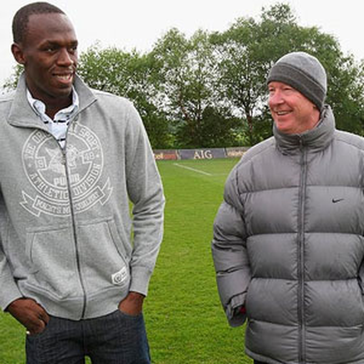 Londra-2012 -Usain Bolt\'tan Ferguson\'a Mesaj