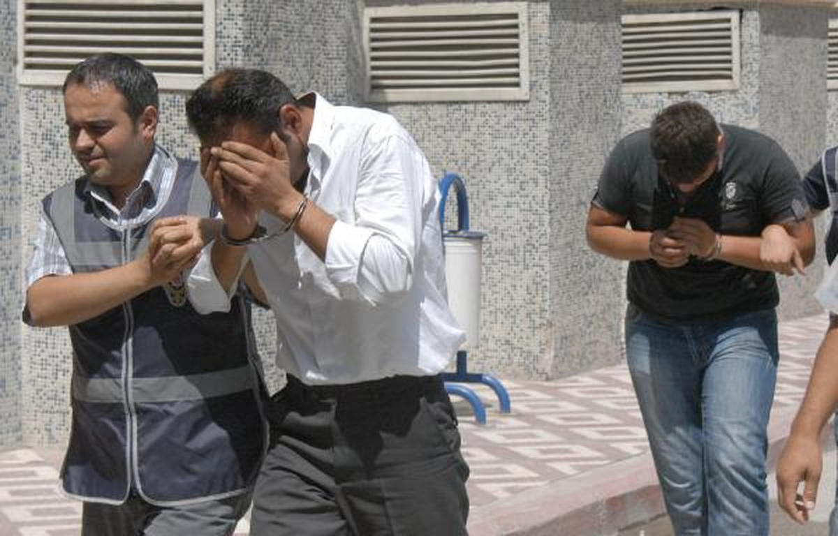 Mazot Hırsızları Yakalandı
