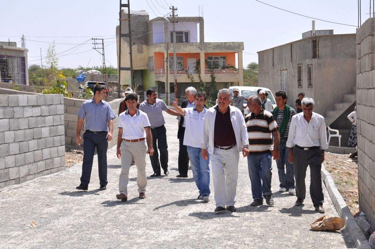 Siirt\'te Yol Yapım Çalışmaları Devam Ediyor