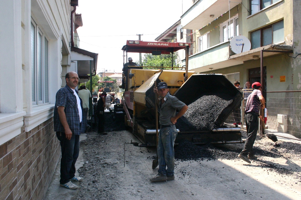 Yağcılar Mahallesinin Asfalt Çalışması Bitiyor