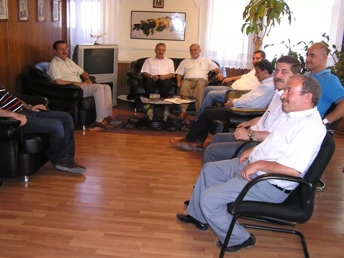 AK Parti Malatya Milletvekili Mustafa Şehin, Mtso'yu Ziyaret Etti