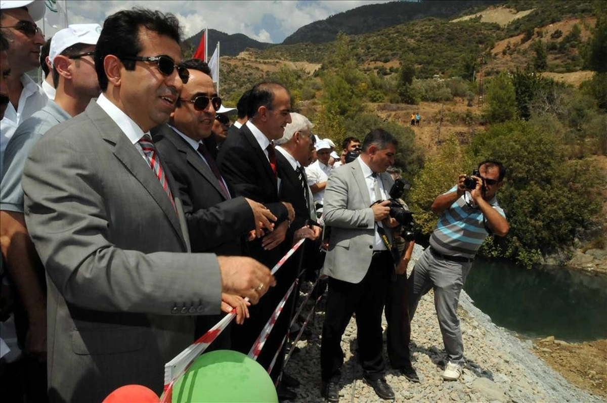 Alaköprü Barajı\'nın \'Devirasyon Tüneli\'nin Açılışı Yapıldı