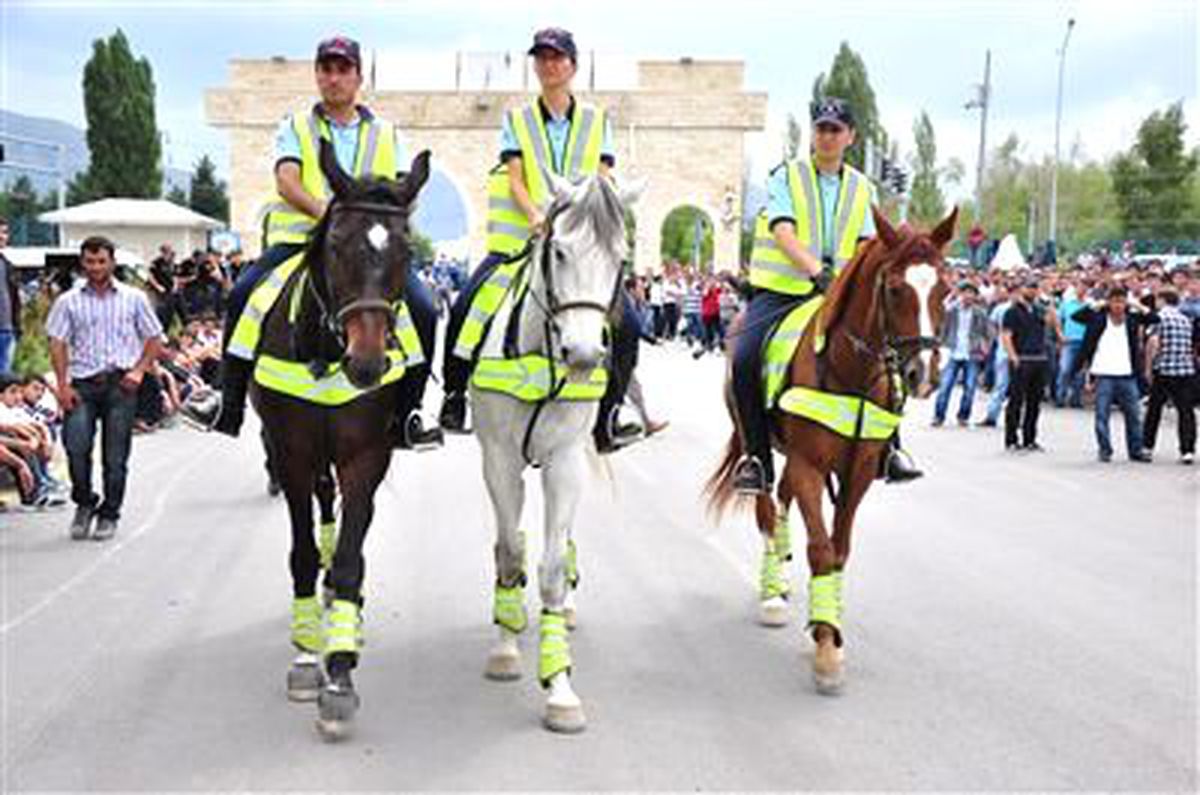 Erzurum\'da Polis Taraftar Gerginliği