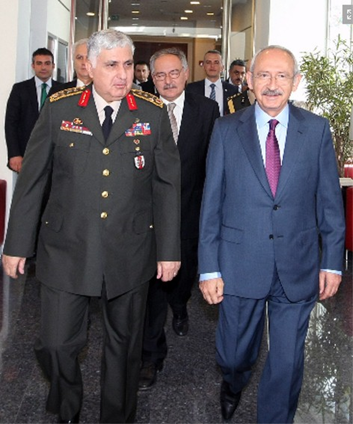 Genelkurmay Başkanı Orgeneral Özel\'in Kılıçdaroğlu\'nu Ziyareti Sona Erdi