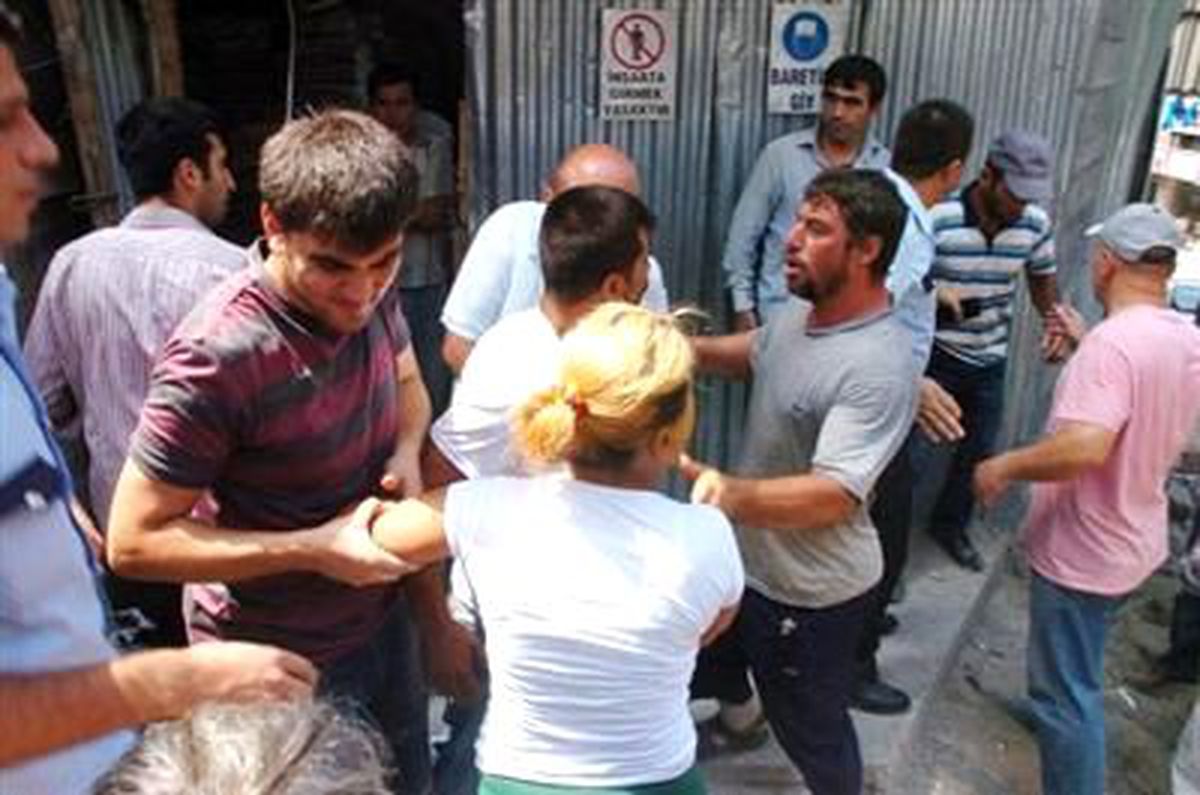İnşaatta Kavga