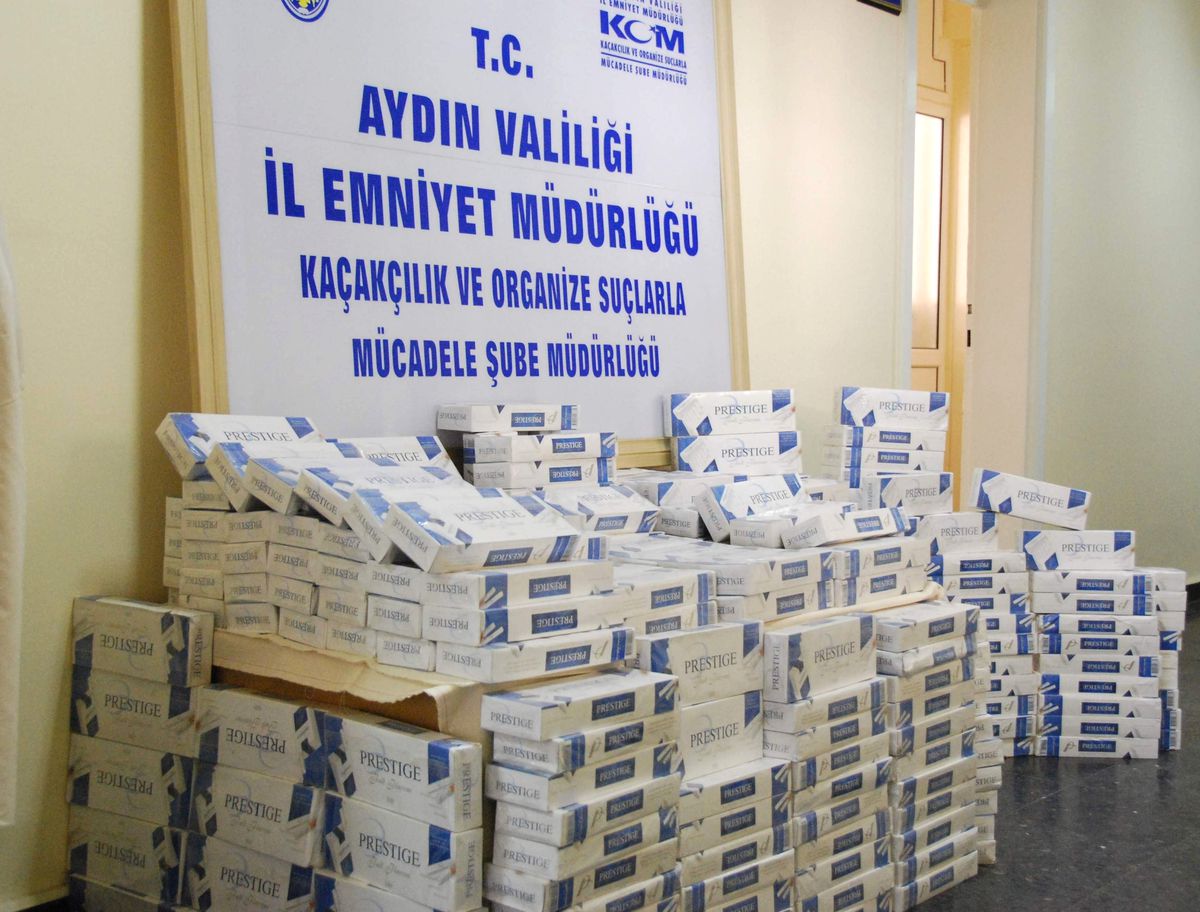 Kömür Altı Kaçak Sigara Sevkiyatı
