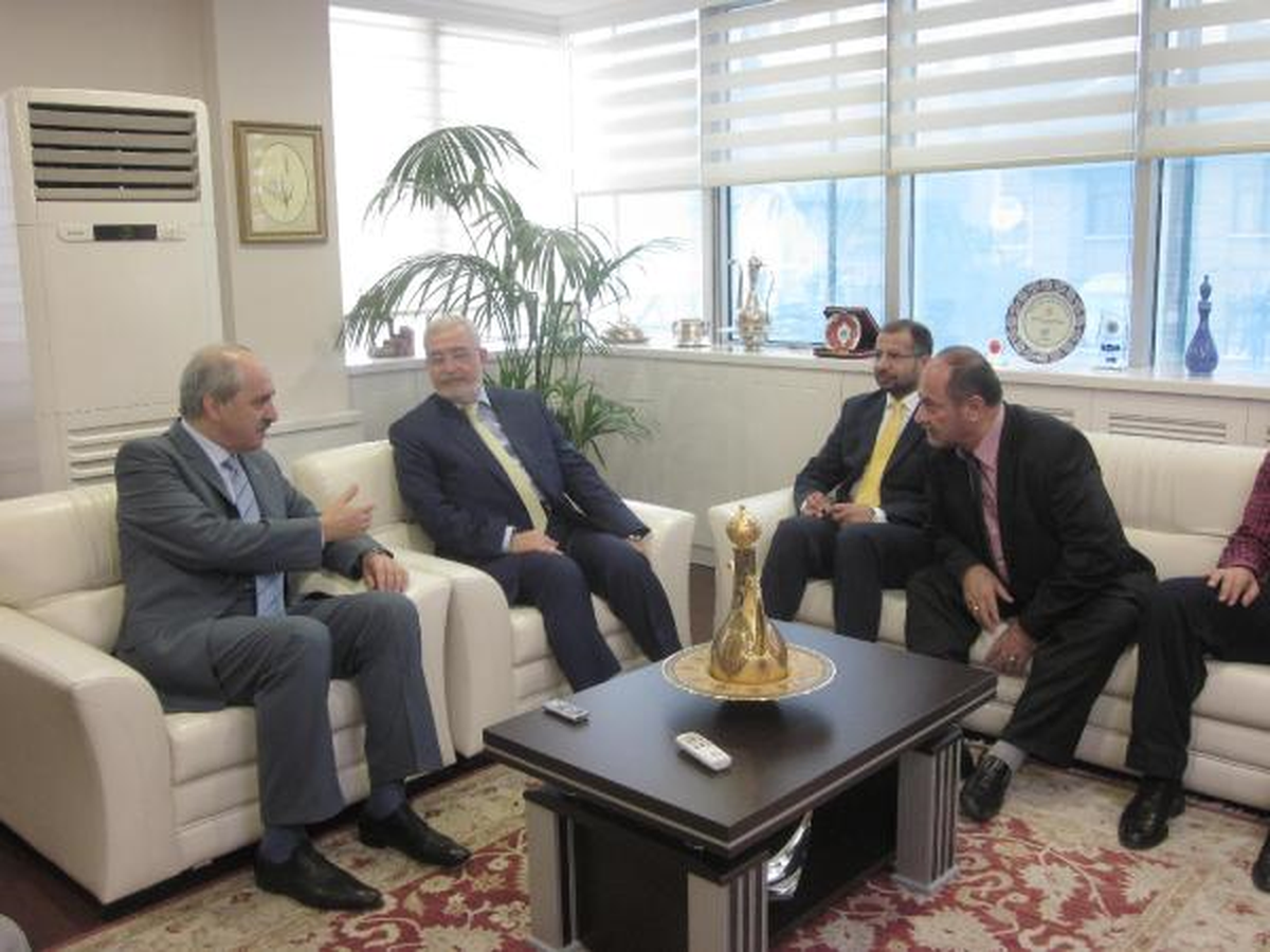Kurtulmuş, Irak İslam Partisi Genel Sekreteri\'ni Kabul Etti