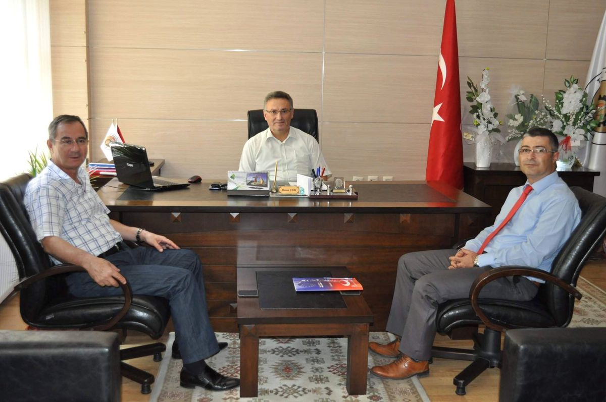 Mesob Başkanı Geriter\'den Tarım ve Hayvancılık Müdürü Çebi\'ye Ziyaret