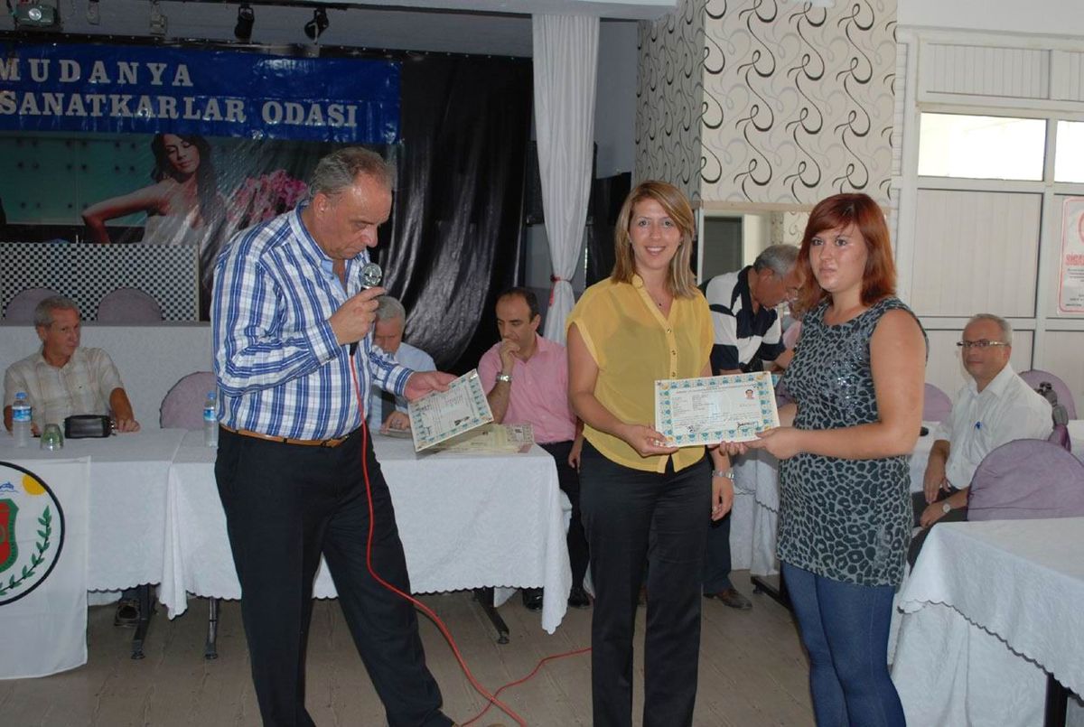 Mudanya Esnafı Belgelendi