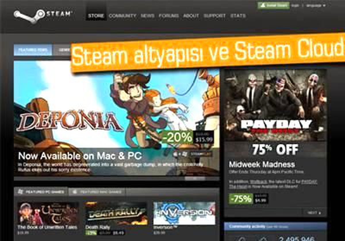 Steam Artık Sadece Oyun Satmayacak