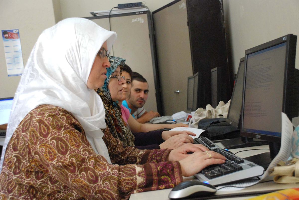 Uşak\'taki Engellilere Yönelik Bilgisayar Kursu