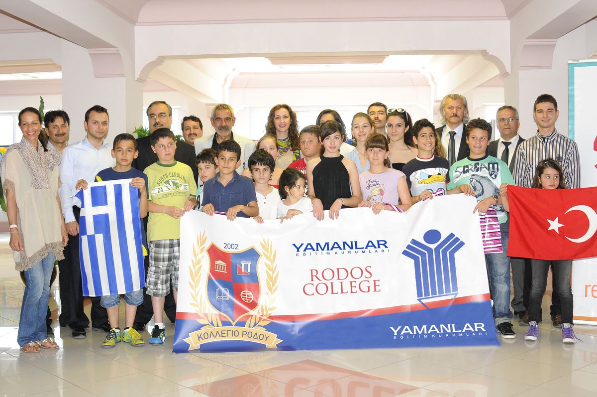 Yamanlar Koleji Rodos Koleji ile Kardeş