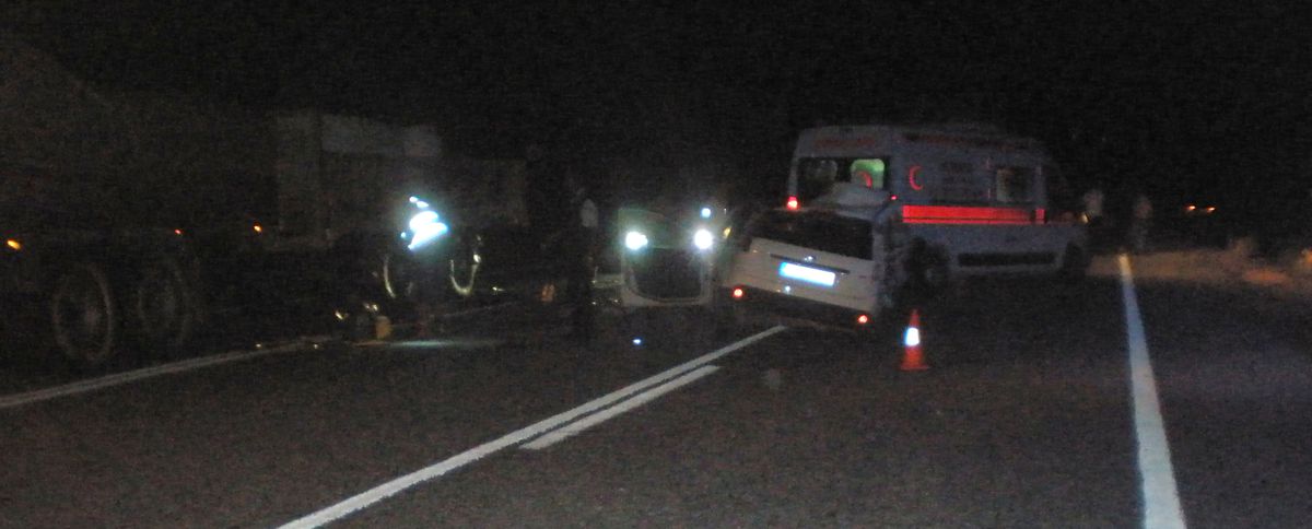 Akseki\'de Trafik Kazaları: 5 Yaralı