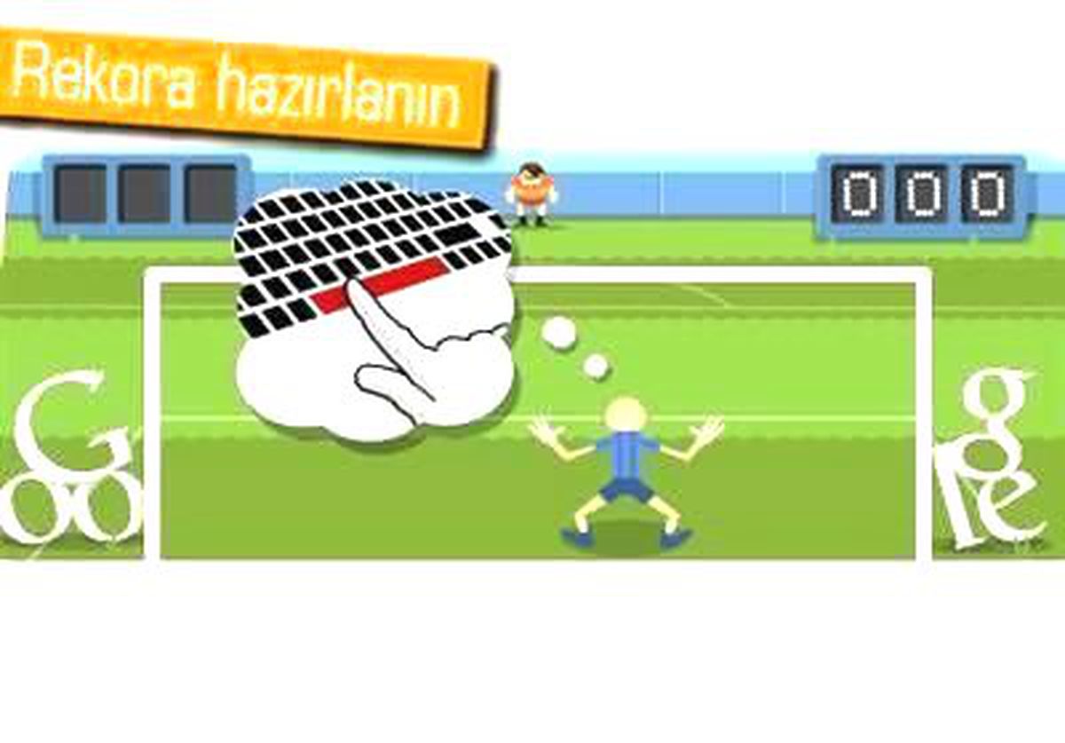 Google\'dan Penaltı Oyunu