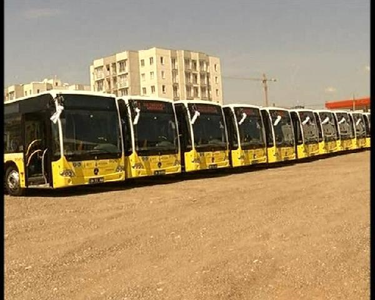 İstanbul\'a 100 Yeni Otobüs