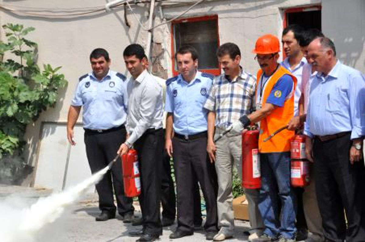 Kartepe\'de Yangın Tatbikatı