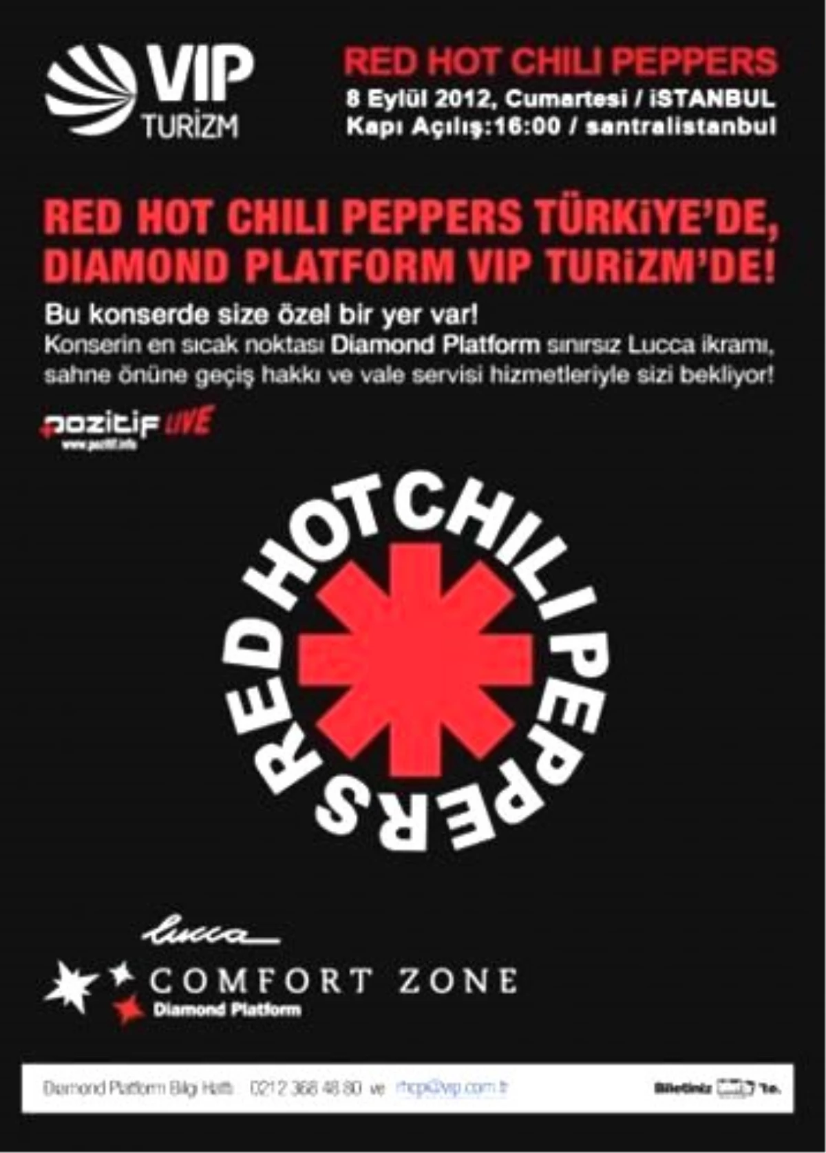 Red Hot Chili Peppers Vıp Turizm ile Türkiye\'ye Geliyor!