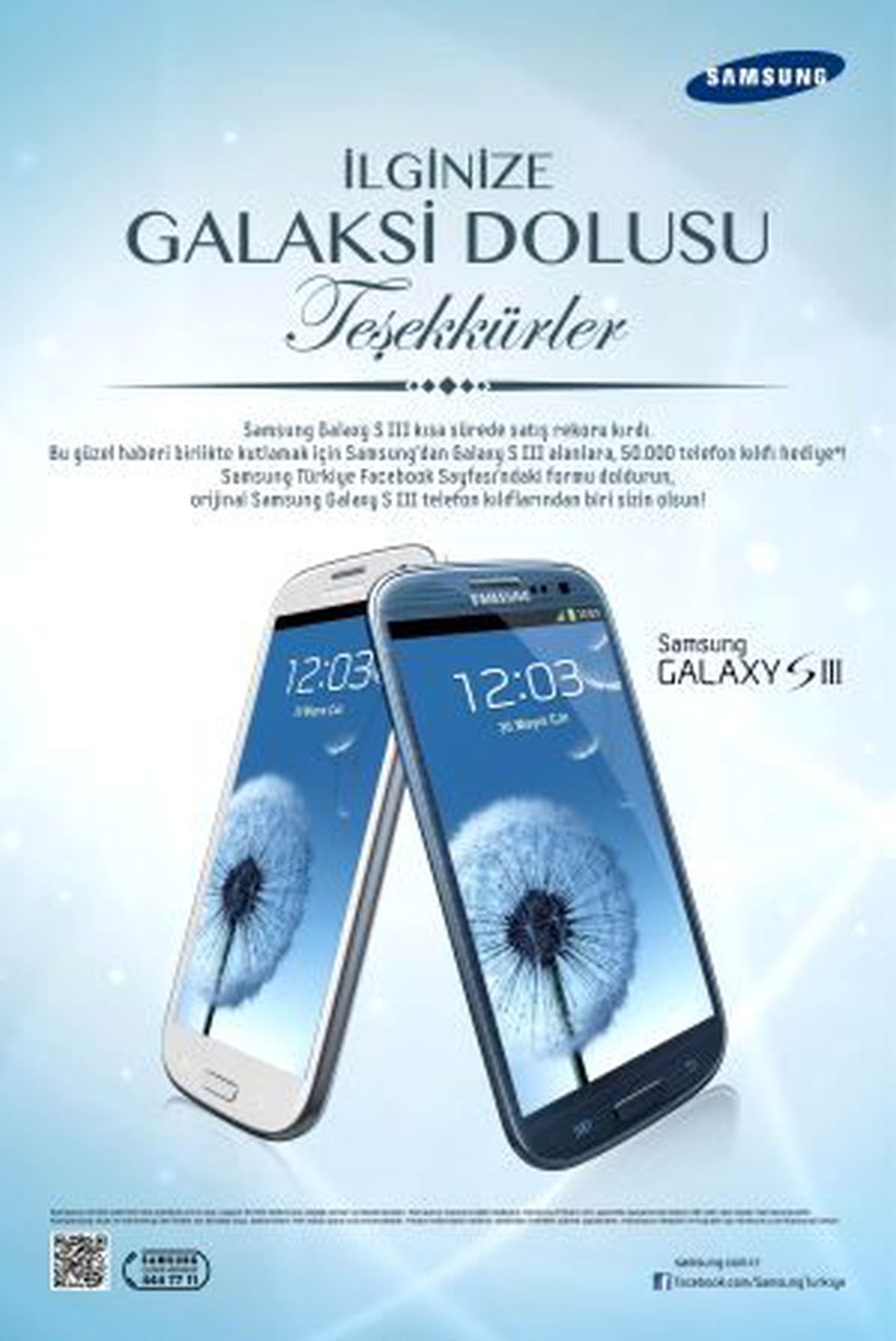 Samsung\'dan İlginize Galaksi Dolusu Teşekkürler!