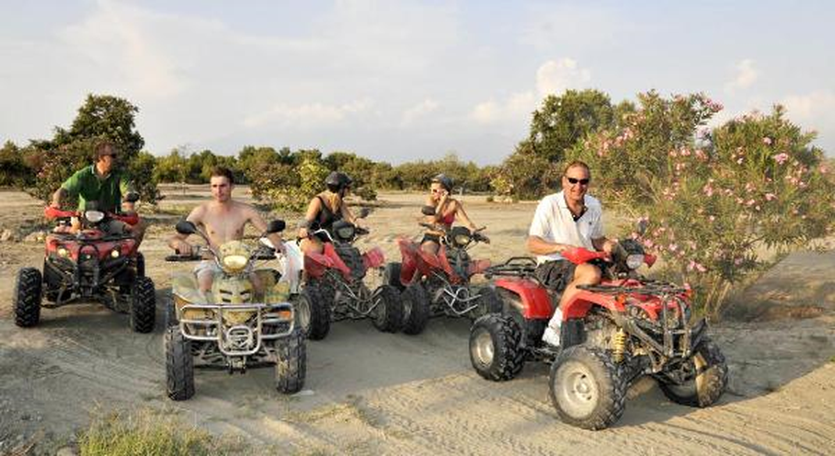 Tozun İçinde Atv ile Macera