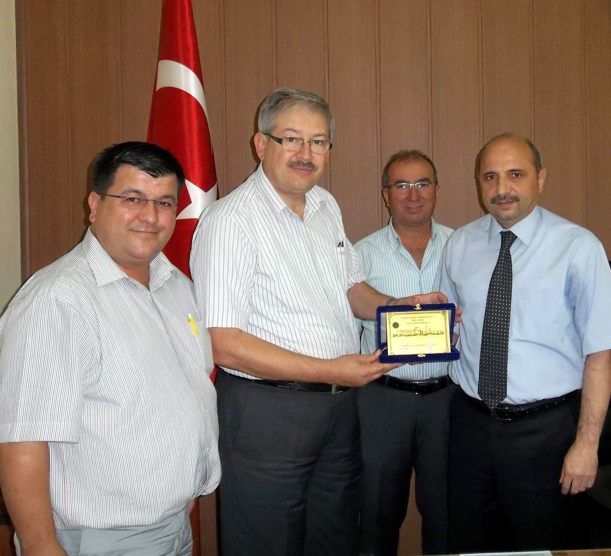 Utso Heyeti Şeker Fabrikasını Ziyaret Etti