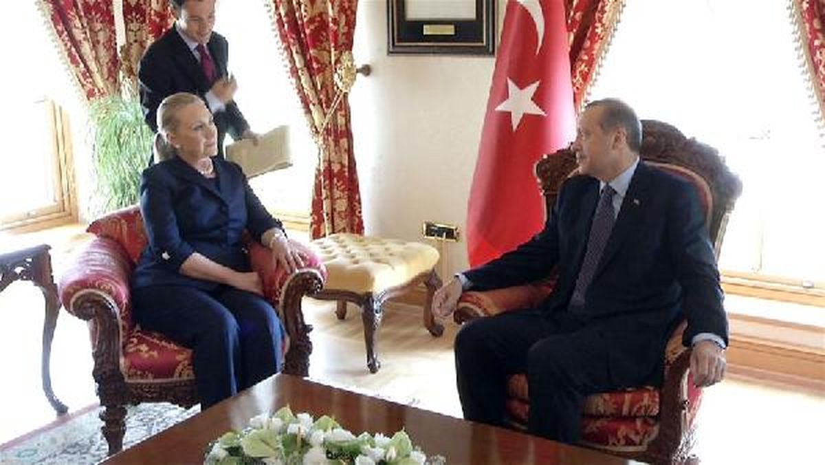 Başbakan Erdoğan-Abd Dışişleri Bakanı Clinton Görüşmesi (2)