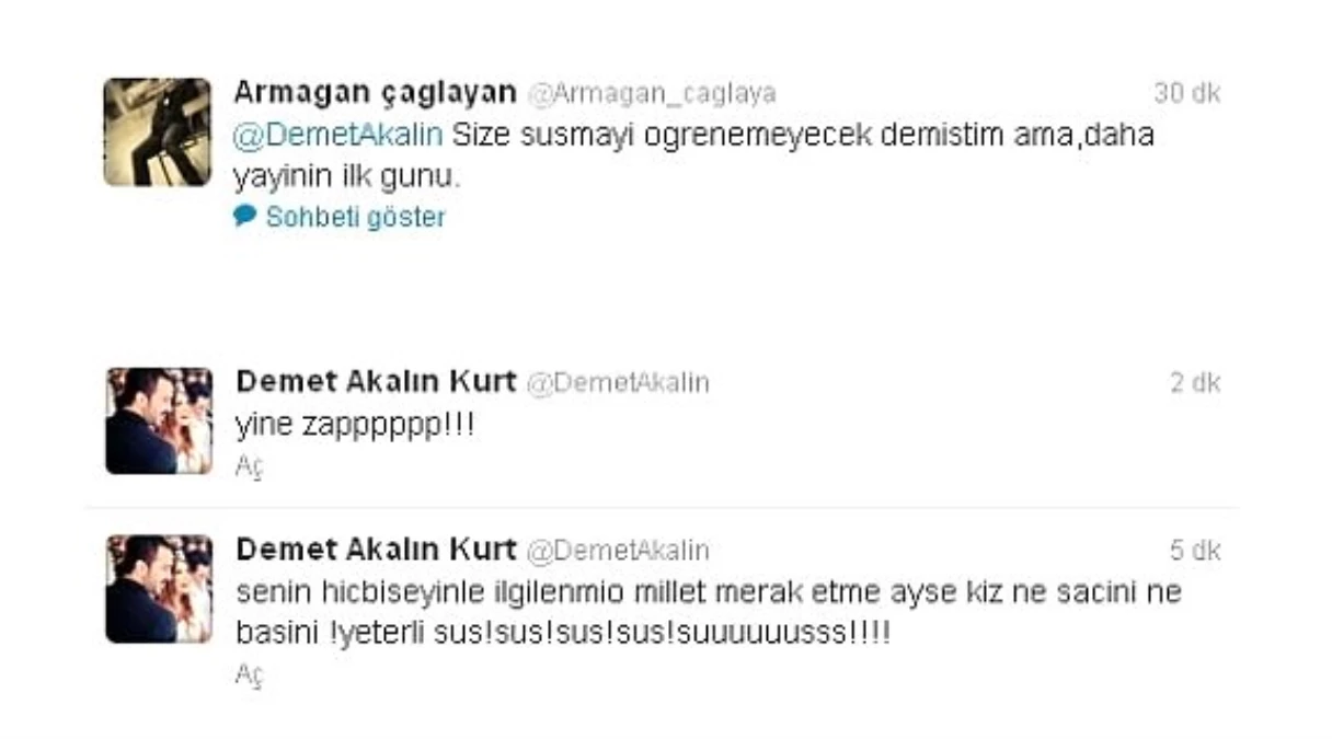 Demet Akalın\'dan Şok Tweet!