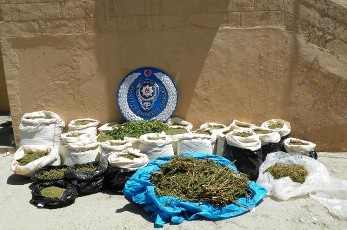 Diyarbakır\'da 287 Kilo Esrar Ele Geçirildi