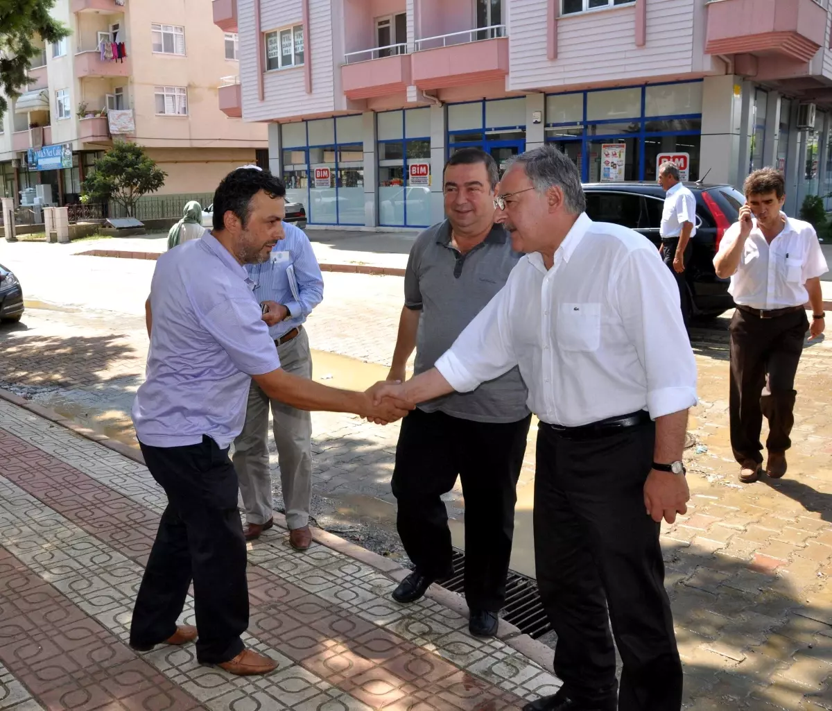 Haluk Koç, Sel Bölgesini Gezdi