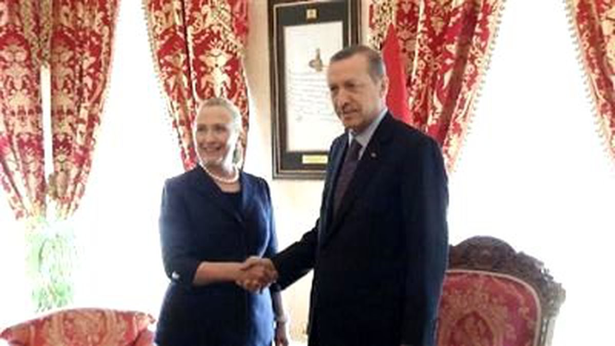 Başbakan Erdoğan, Clınton ile Görüştü
