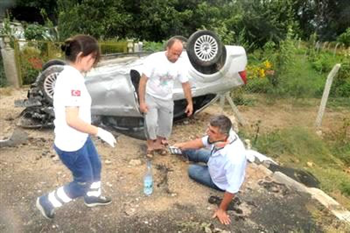 Emanet Motosikletle Yaptığı Kazada Öldü