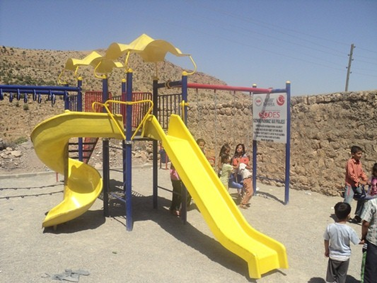 Hasankeyf ve Köylerinde 18 Çocuk Oyun Parkı Yapıldı