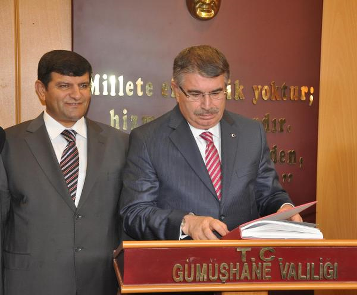 İçişleri Bakanı Şahin Gümüşhane\'de