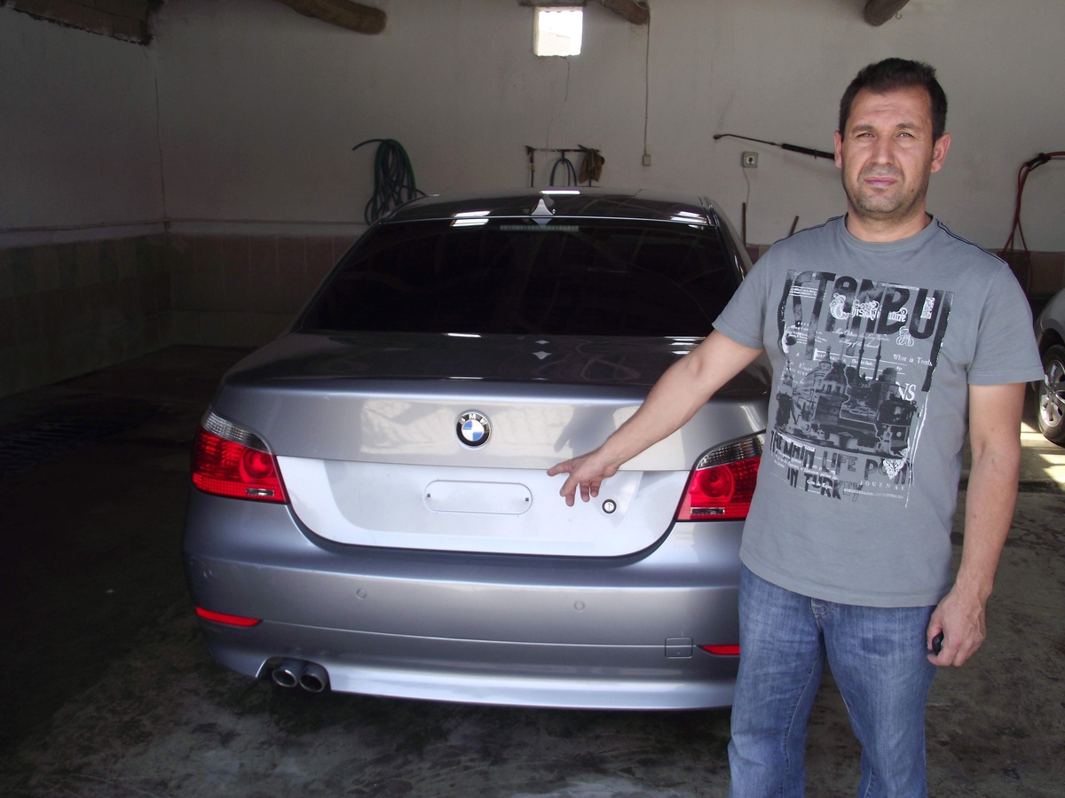 Park Halindeki Otomobilin Plakası Çalındı