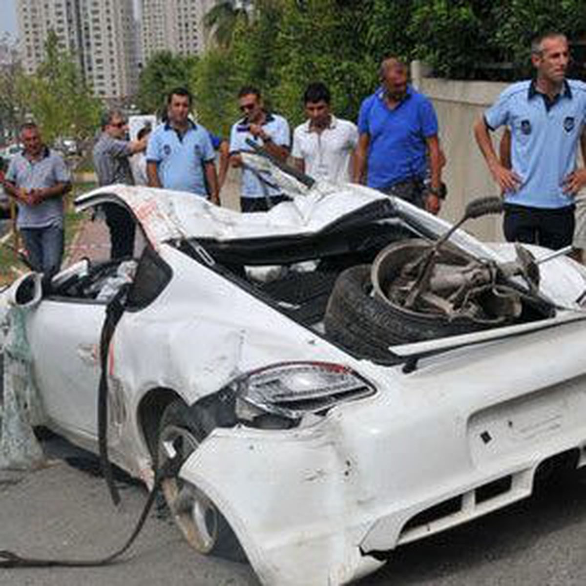 Porsche Uçtu: 2 Ölü