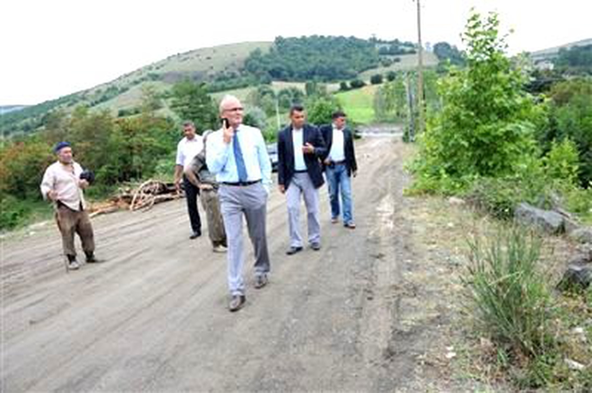 Samsun Büyükşehir Belediye Başkanı Yılmaz, Sel Bölgesinde
