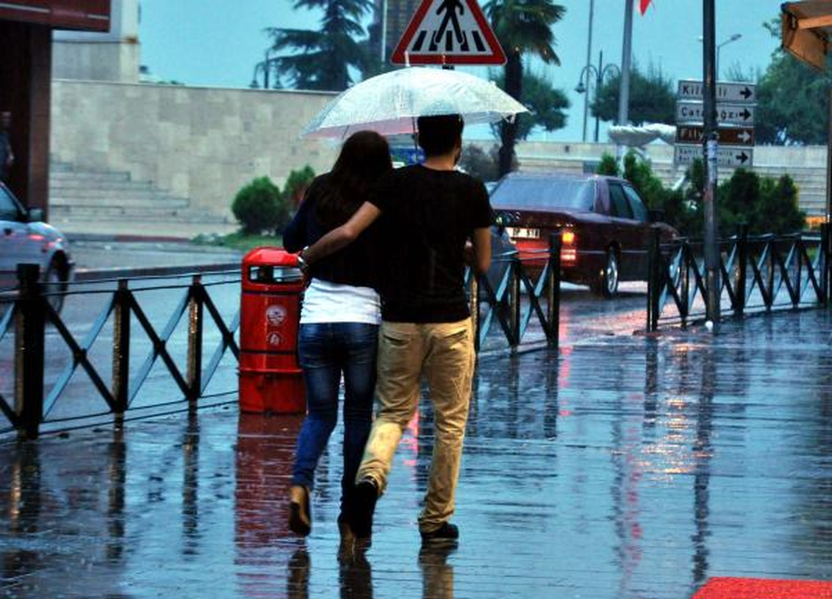 Zonguldak\'ta Yağmur Etkili Oldu
