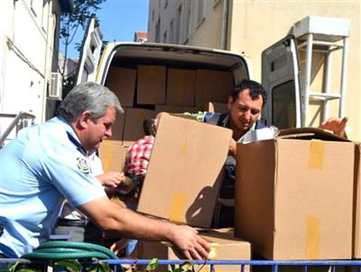140 Koli Kaçak Sigara Filtresi Ele Geçirildi