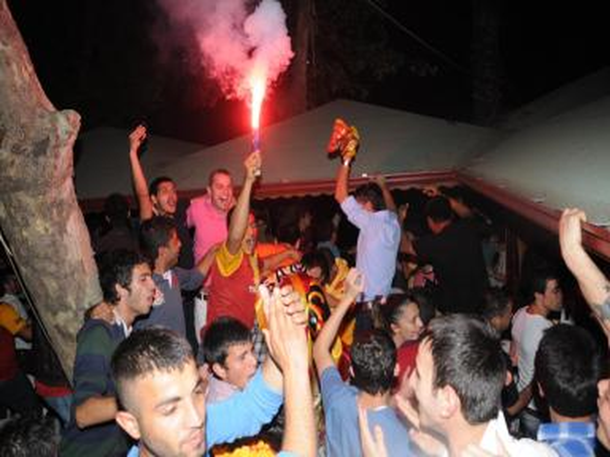 Antalya\'da Galatasaray Coşkusu