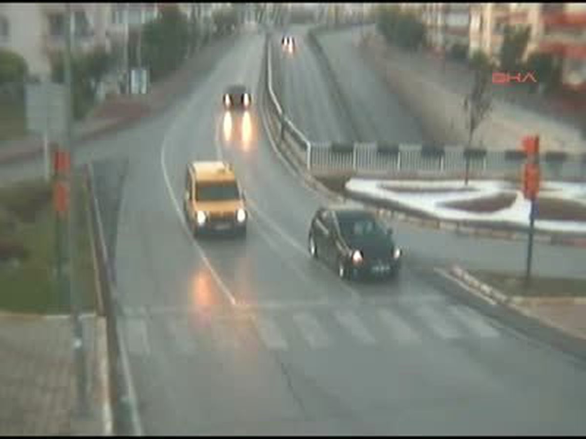 Trafik Kazaları MOBESE\'de