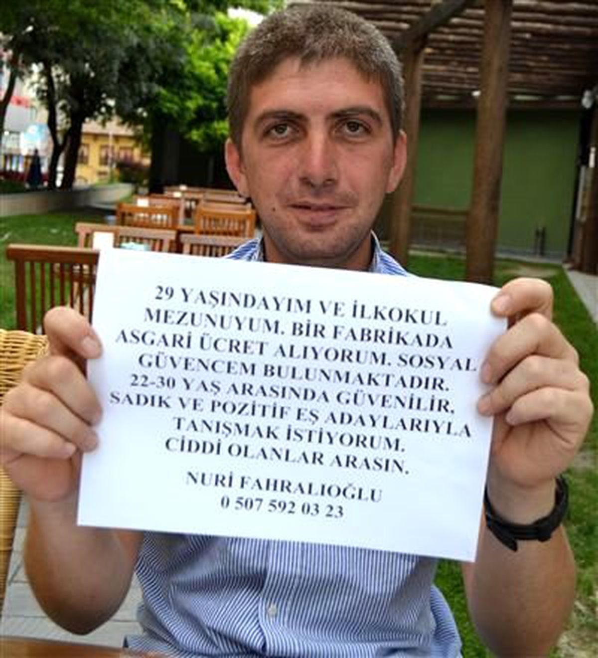 "Bende Dayak Olmaz Kötek Olmaz"
