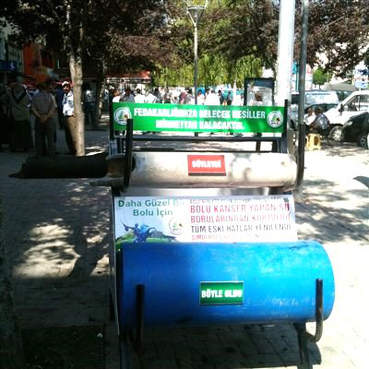 Bolu Belediyesi Yeniliklerini Sokakta Tanıtıyor